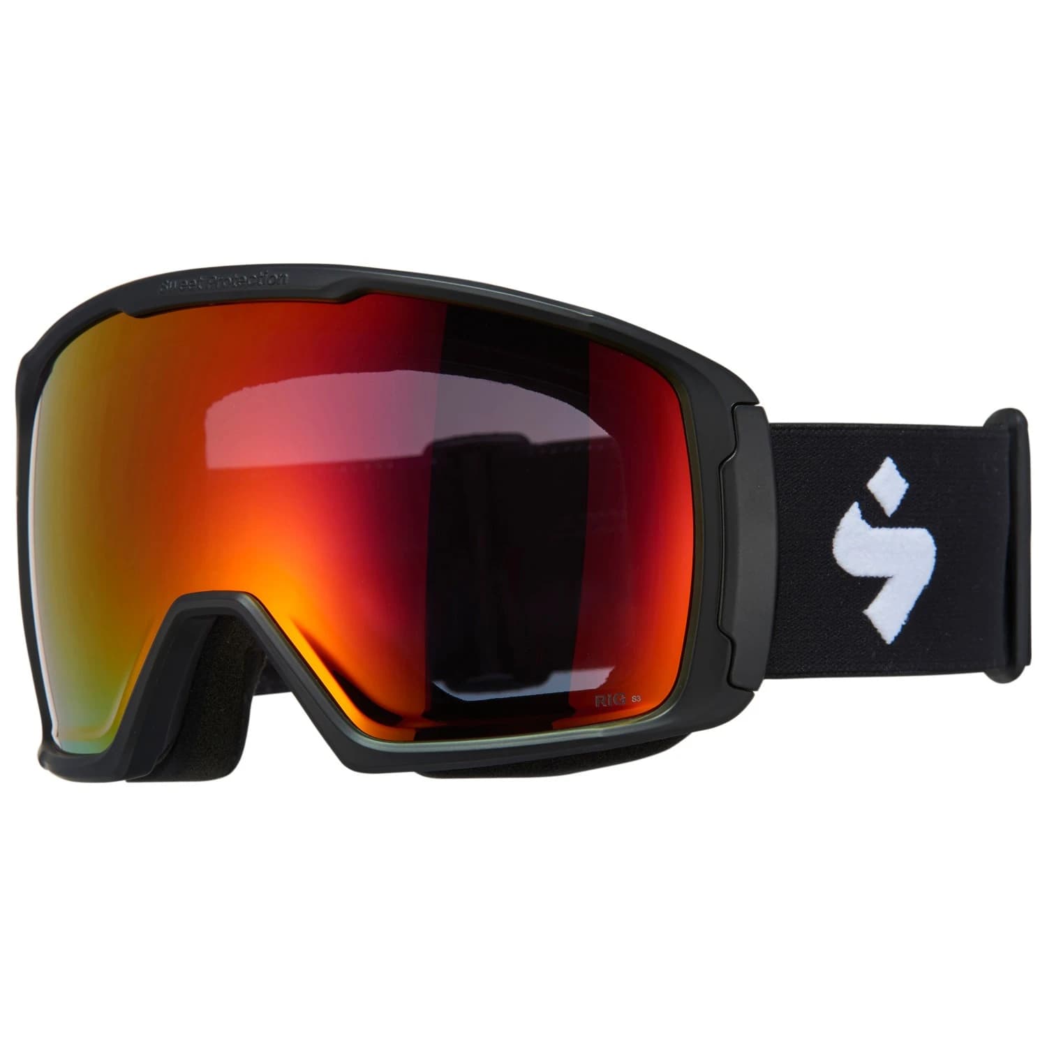Мъжка ски маска Sweet protection Clockwork RIG Reflect S3 (VLT 12%) + S2 (VLT 35%) Ski goggles - Matte Black / Black