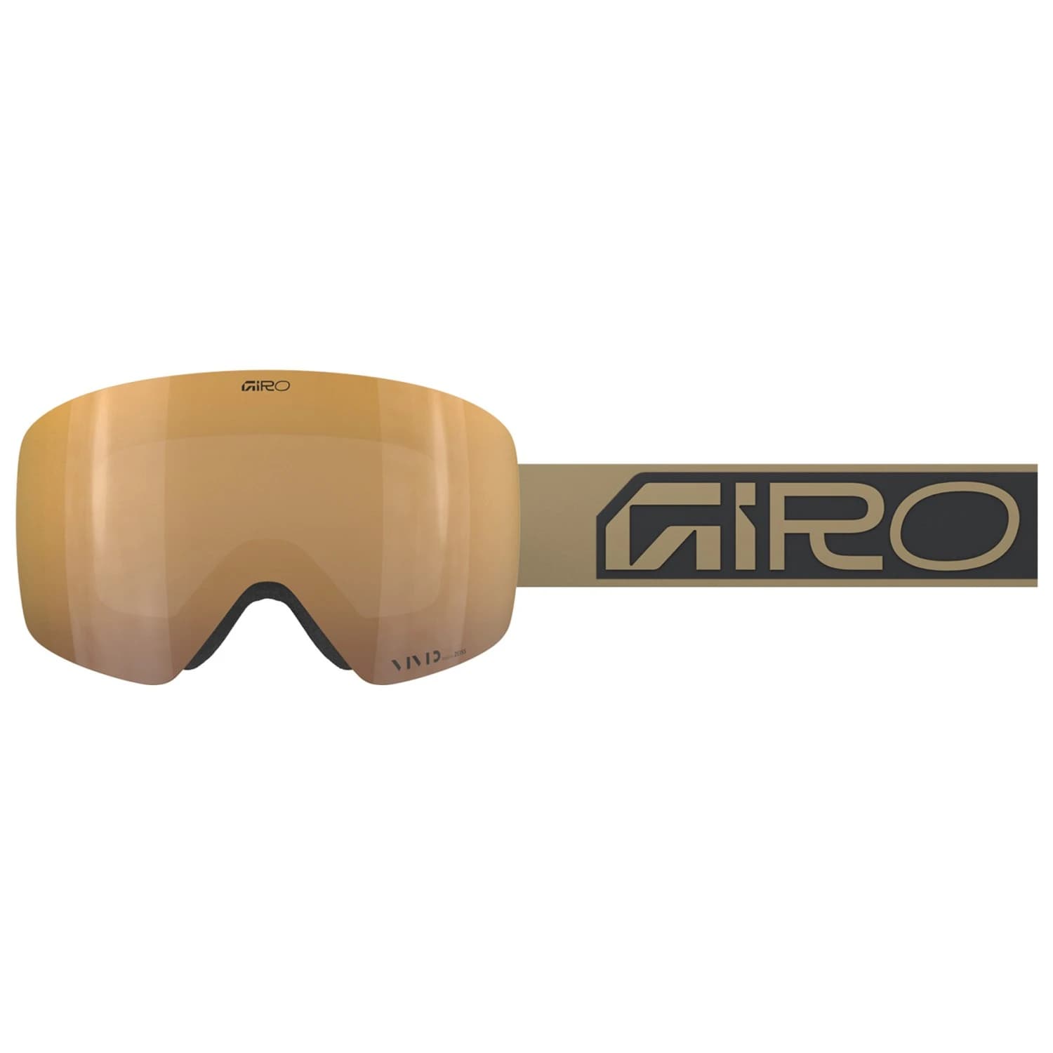 Мъжка ски маска Giro Contour Vivid S2/Vivid S1 (VLT 58%) Ski goggles - Wordmark Midnight / Brown