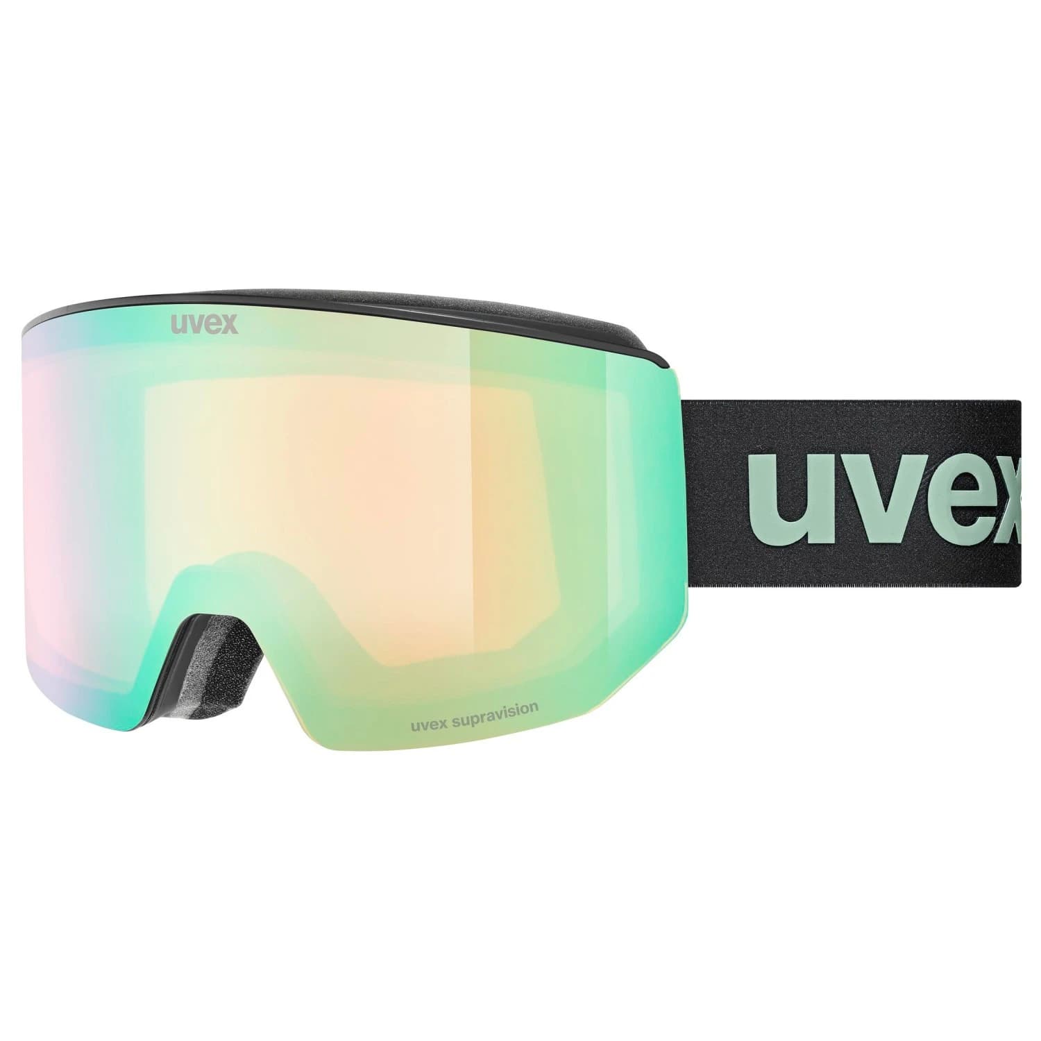 Ски маска Uvex Lace Attract S1-2 (VLT 37-61%) Ski goggles - Black Matt