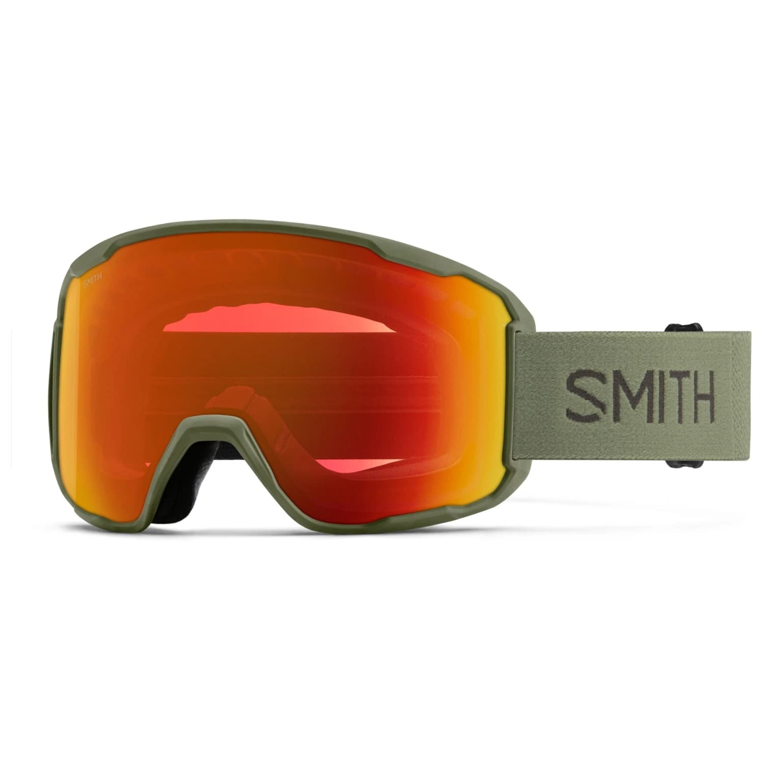 Ски маска Smith Preview ChromaPop Mirror S2 Ski goggles - Fatigue Green / Everyday Red Mirror