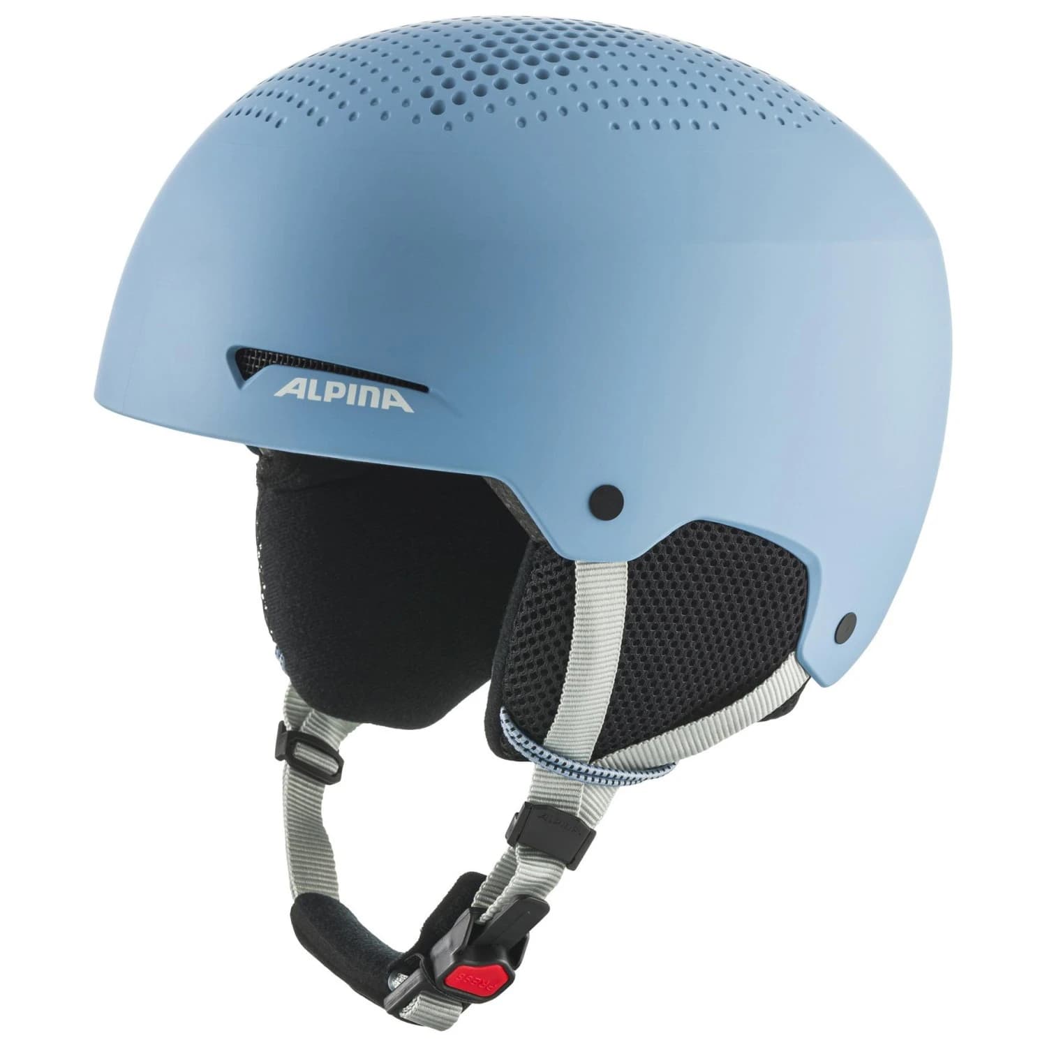 Детска ски каска Alpina Kid's Zupo Ski helmet - Smoke / Blue Matt