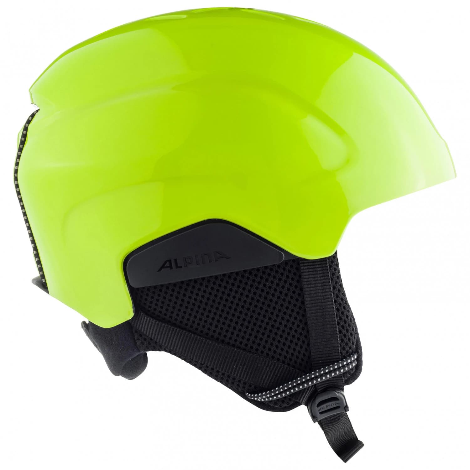 Детска ски каска Alpina Kid's Pizi Ski helmet - Neon Yellow Matt