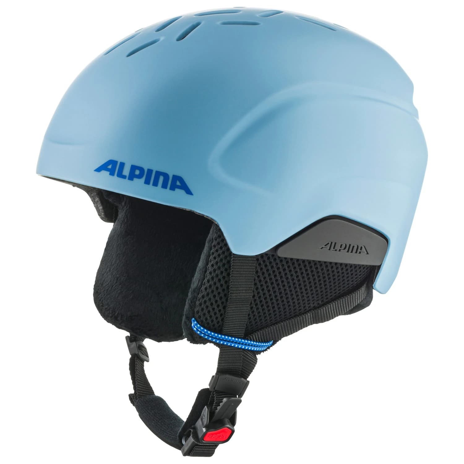 Детска ски каска Alpina Kid's Pizi Ski helmet - Smoke Blue Matt