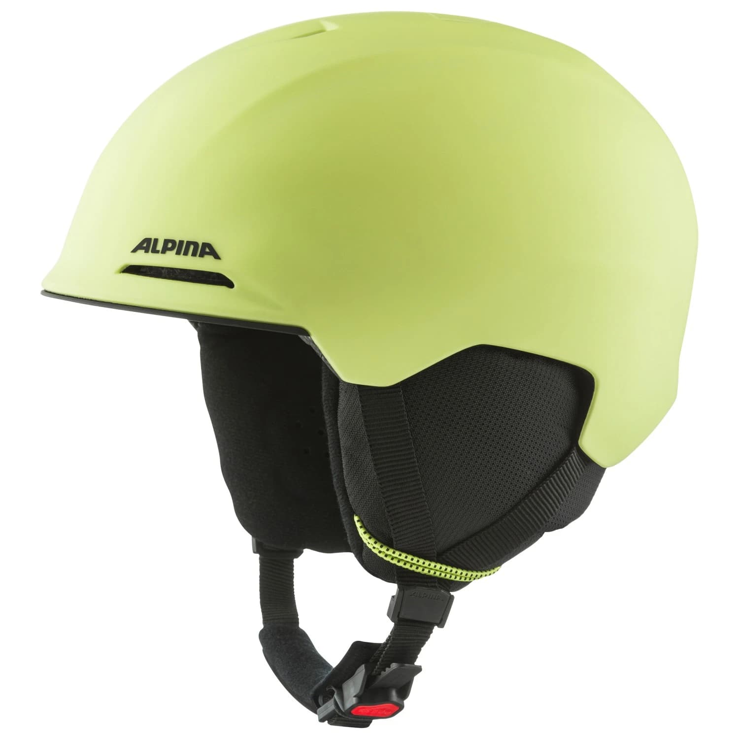 Детска ски каска Alpina Kid's Brix Ski helmet - Sunny Lime