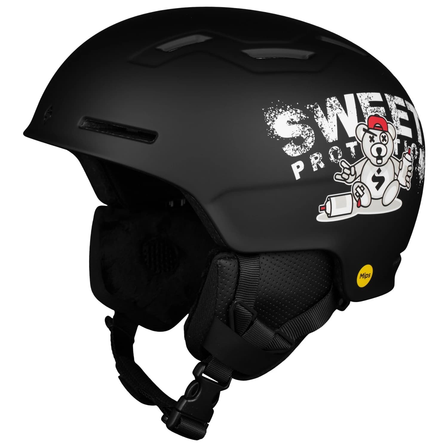 Детска ски каска Sweet protection Kid's Winder Mips Helmet Ski helmet - Black Teddy