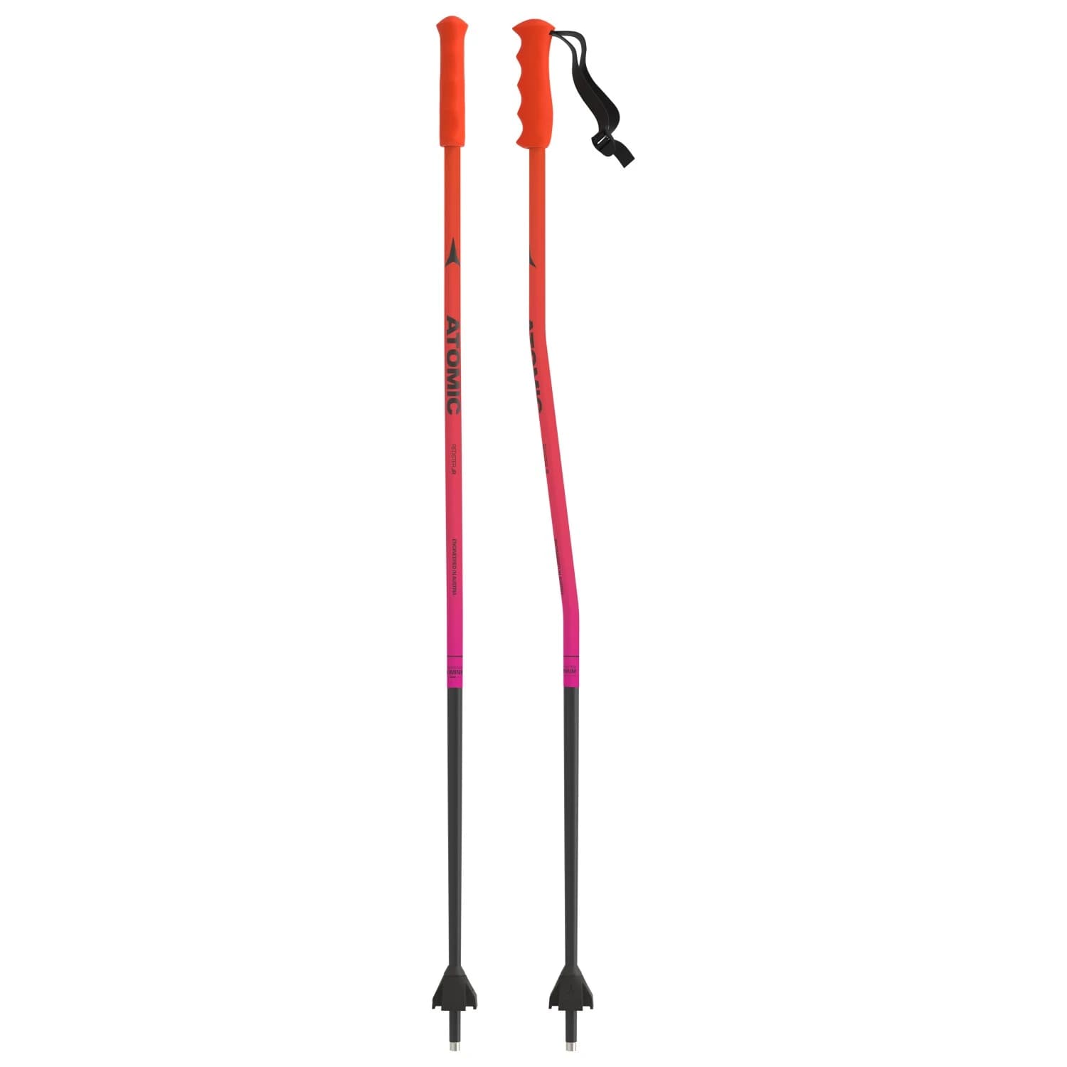 Детски ски щеки Atomic Kid's Redster GS Junior Ski poles - Red Tension