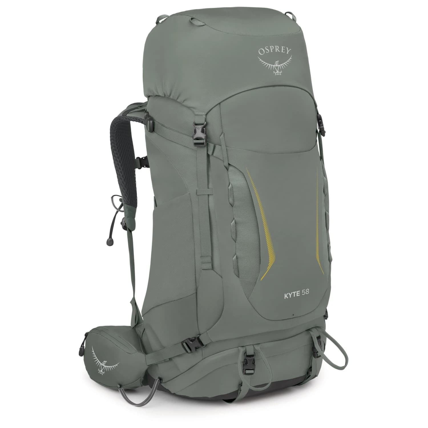 Дамска трекинг раница Osprey Women's Kyte 58 Walking backpack - Rocky Brook Green
