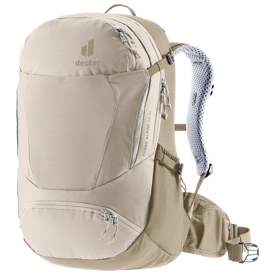 Дамска раница за колоездене Deuter Women's Trans Alpine 22 SL Cycling backpack - Alu / Greystone