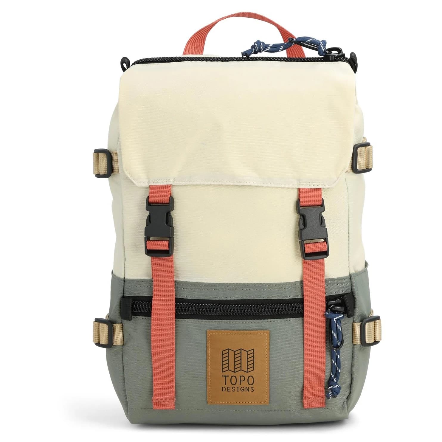 Дневна раница Topo designs Rover Pack Mini Recycled Daypack - Bone White / Beetle