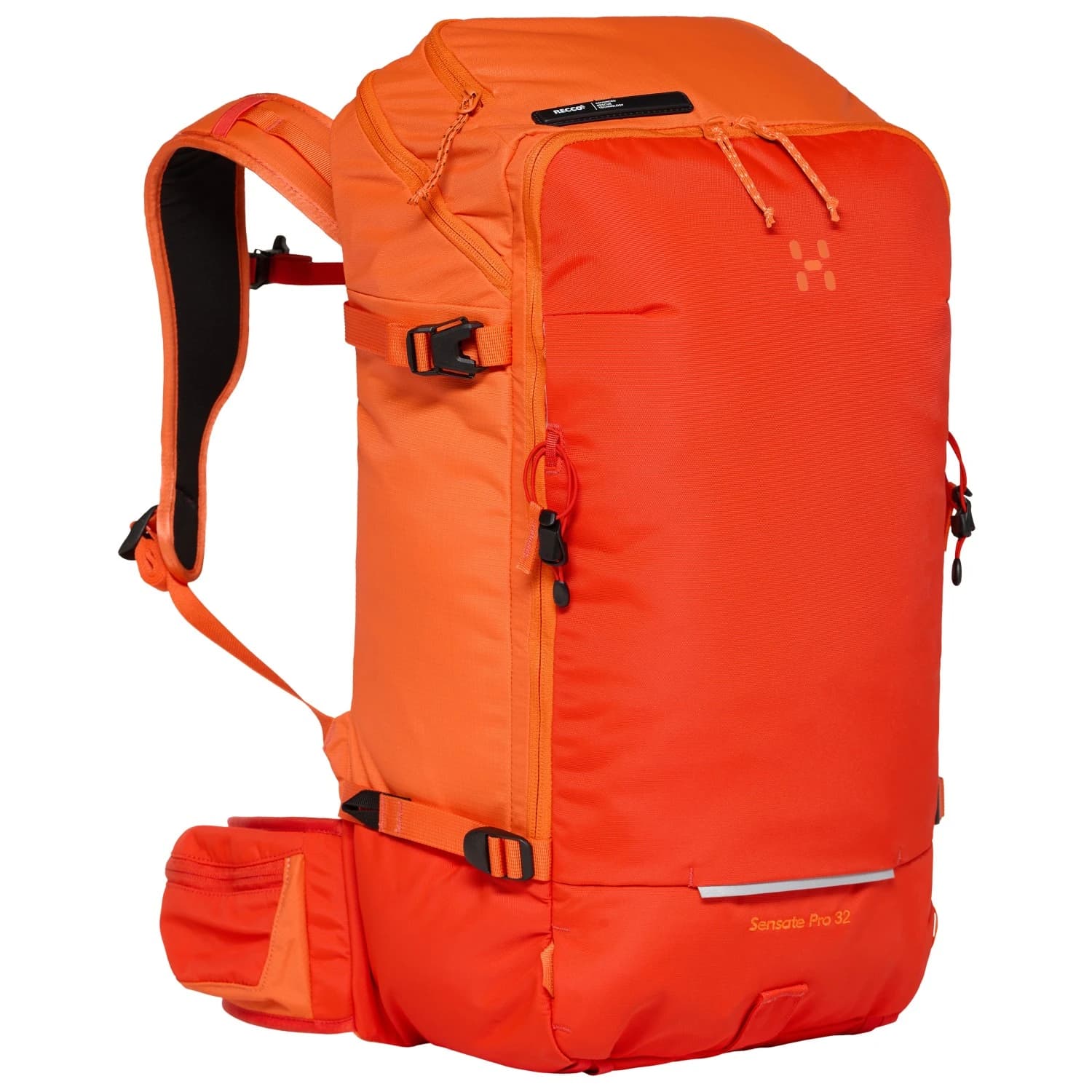 Раница за ски-туринг Haglöfs Sensate Pro 32 Ski touring backpack - Habanero / Blaze Orange