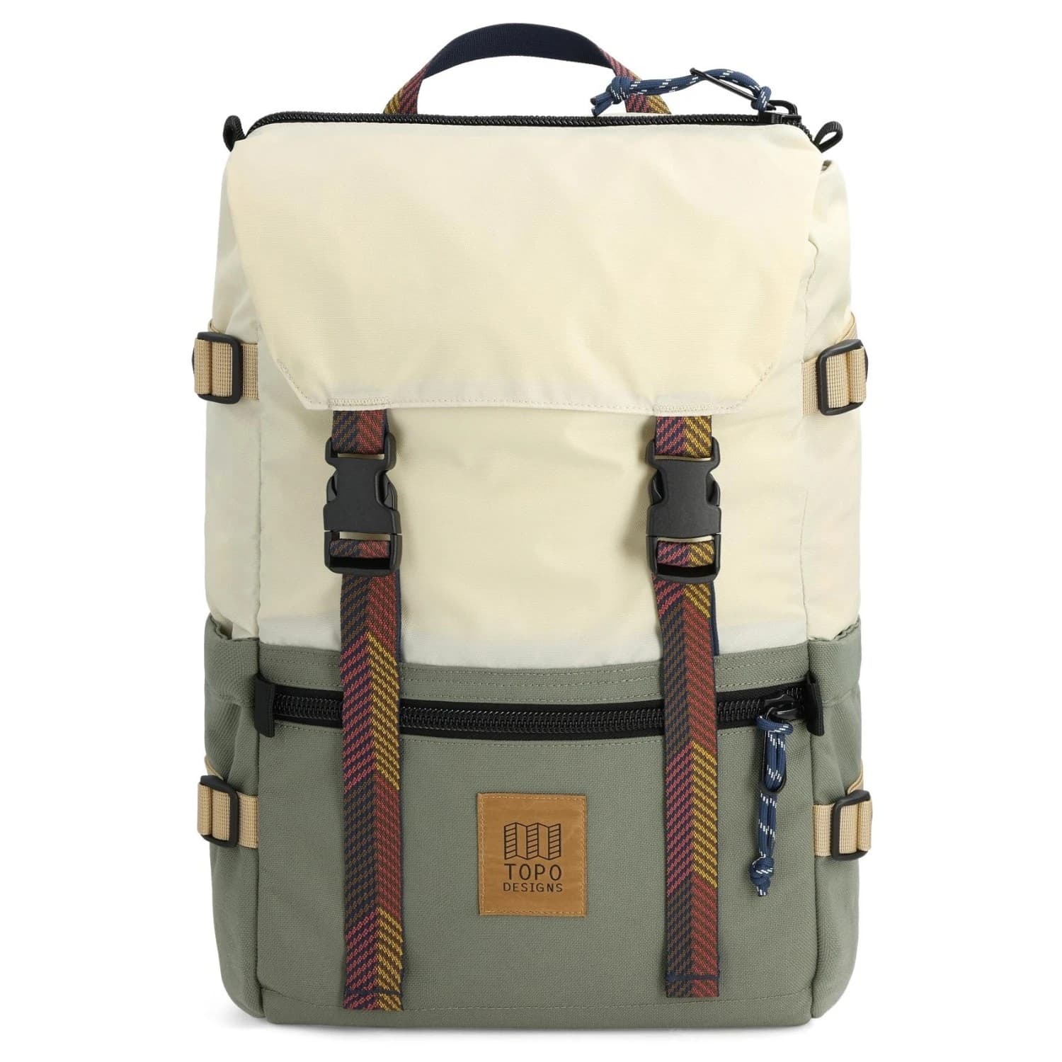 Дневна раница Topo designs Rover Pack Classic 20 Recycled Daypack - Bone White / Beetle