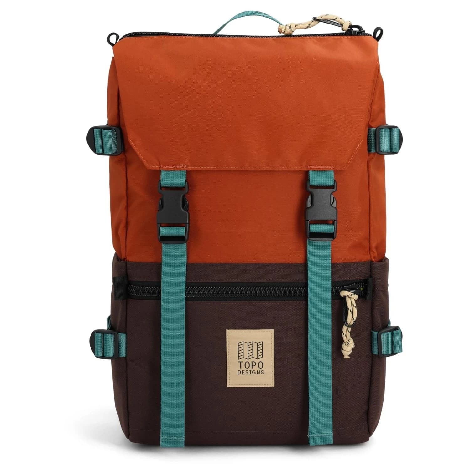 Дневна раница Topo designs Rover Pack Classic 20 Recycled Daypack - Clay / Chocolate