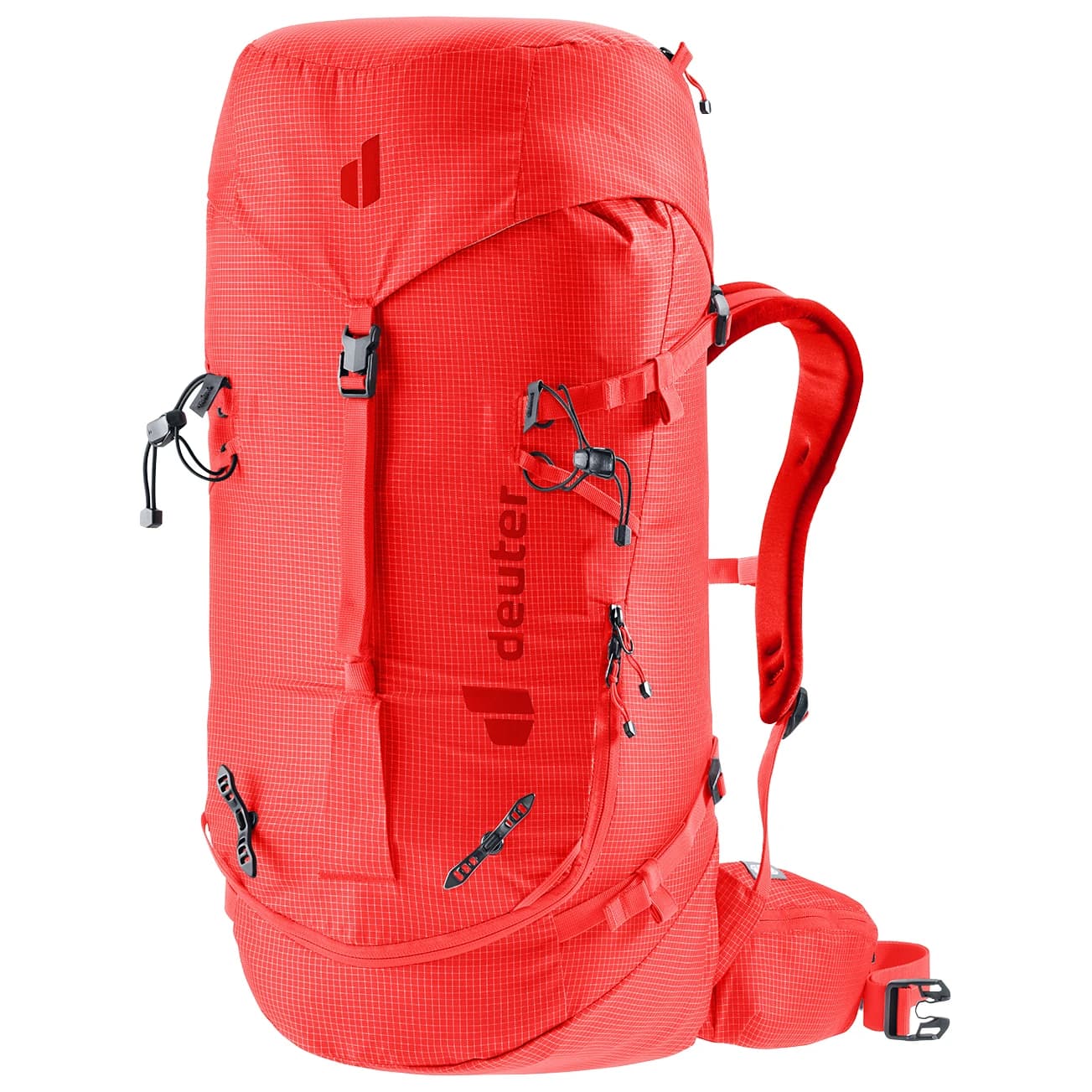Дамска алпийска раница Deuter Women's Guide SL 32+6 Mountaineering backpack - Poppy / Crimson