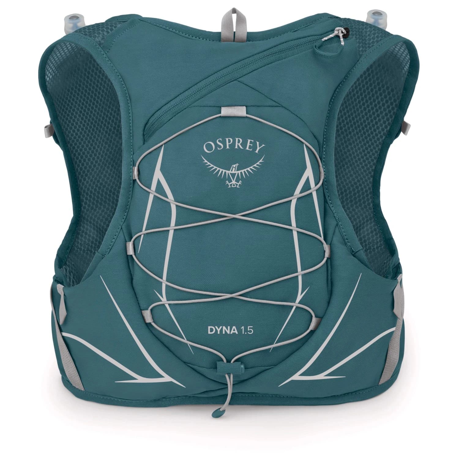Дамска раница за трейл бягане Osprey Women's Dyna 1,5 Trail running backpack - Cascade Blue / Silver Lining