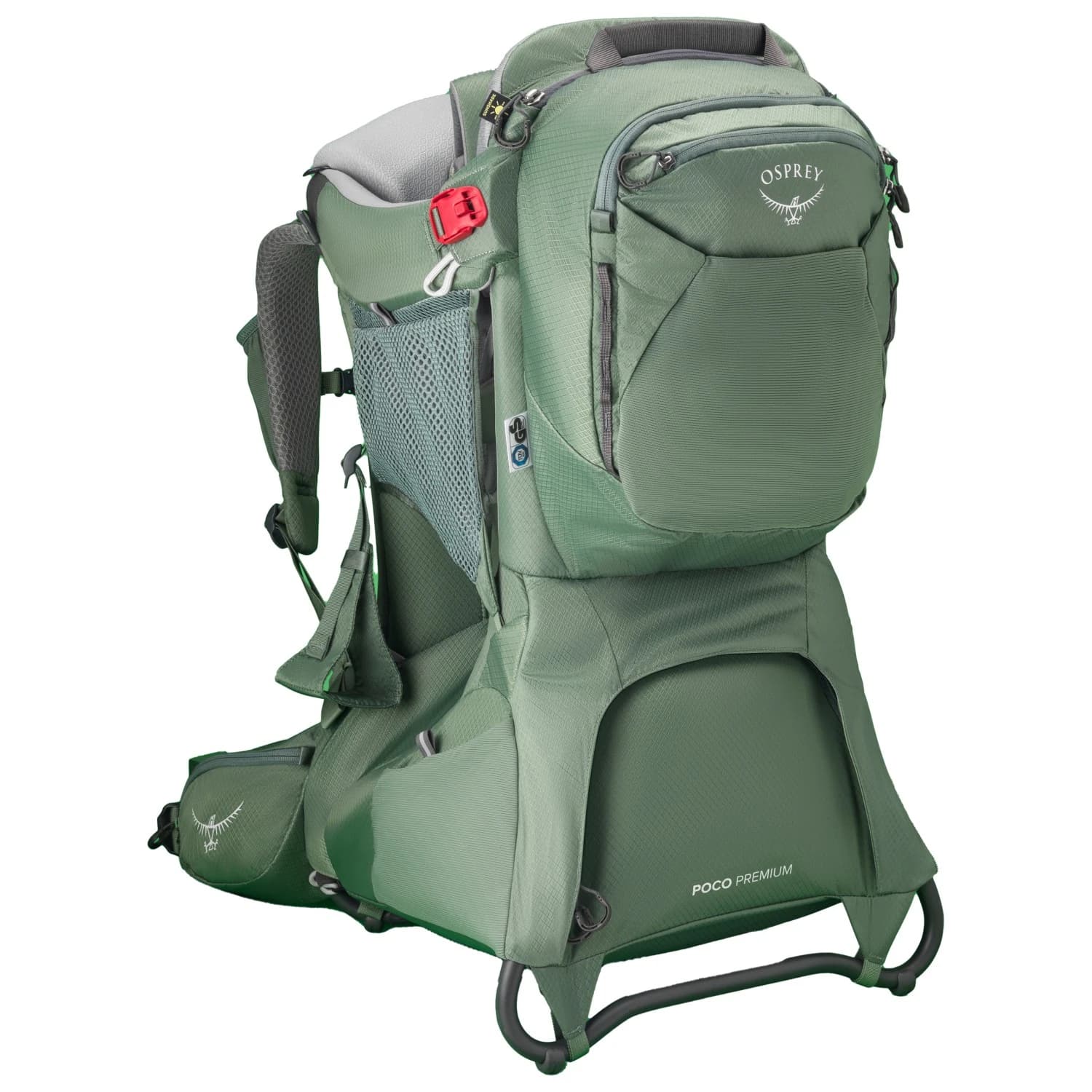 Детска носилка за деца Osprey Poco Child Carrier Kids' carrier - Koseret Green