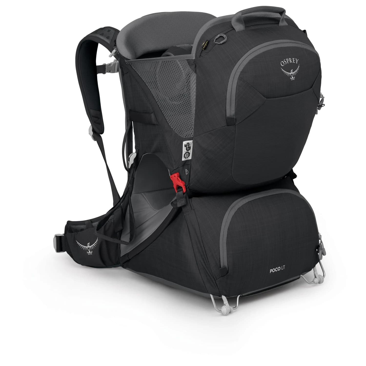 Детска носилка за деца Osprey Poco LT Kids' carrier - Black