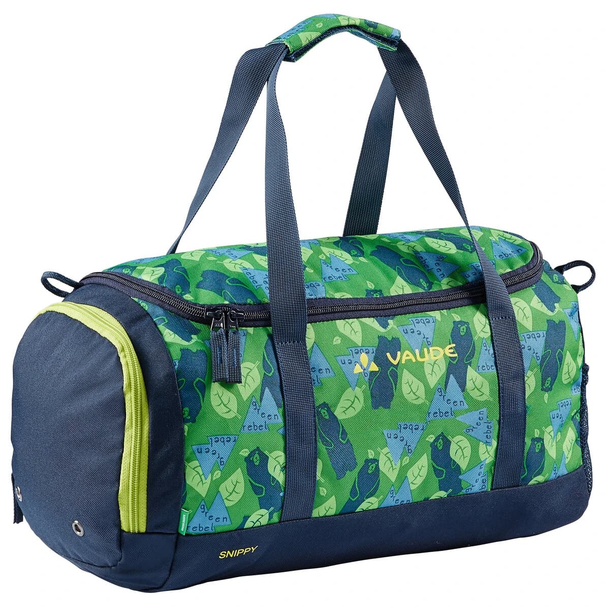 Детска пътна чанта Vaude Kid's Snippy 10 Luggage - Parrot Green / Eclipse