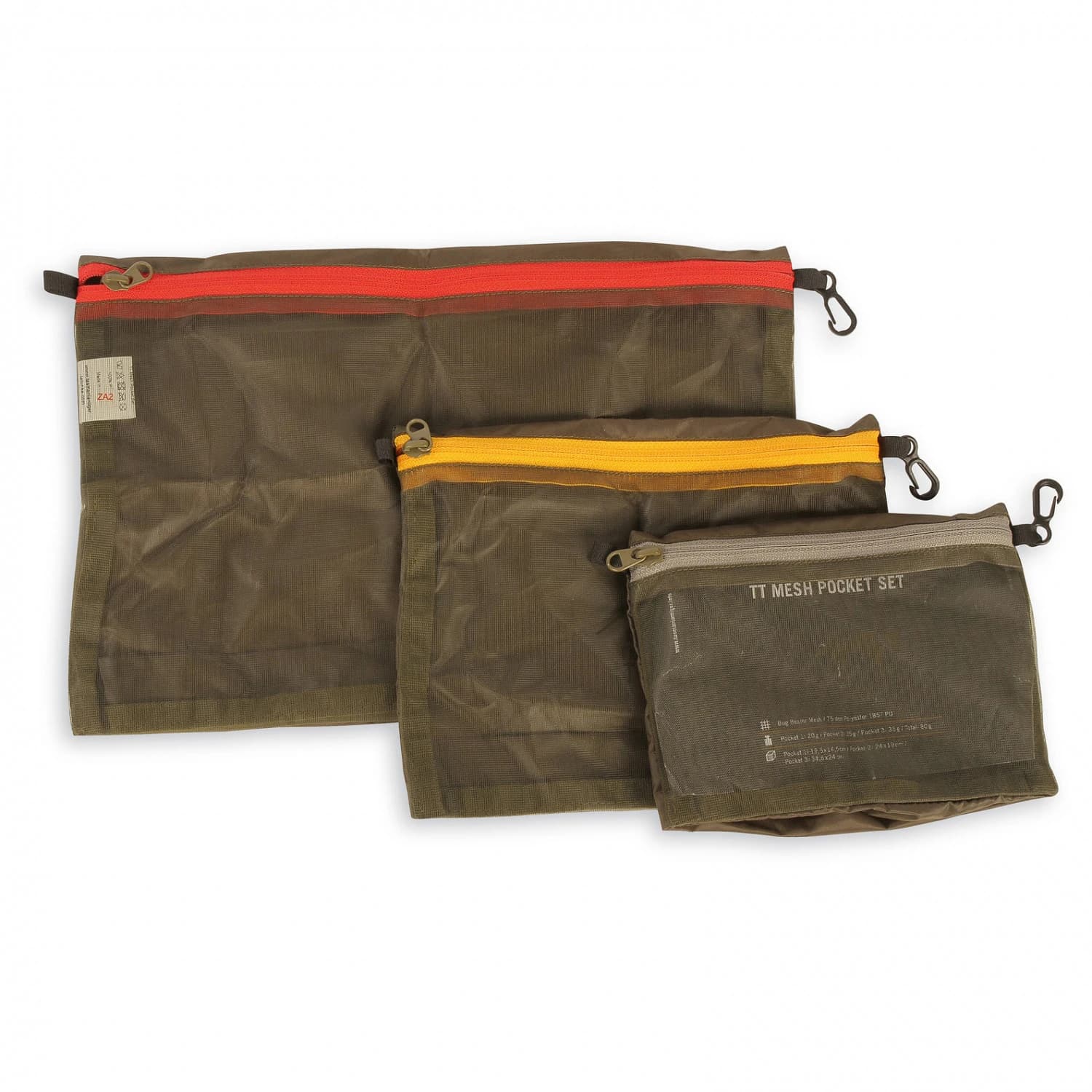 Торба Tasmanian tiger TT Mesh Pocket Set Stuff sack - Olive