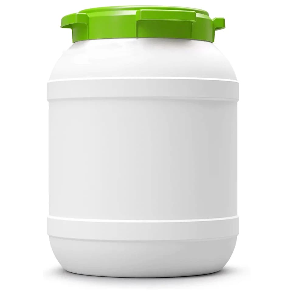 Протекторен калъф Basic nature Weithalstonne ECO Rund Protective case - White