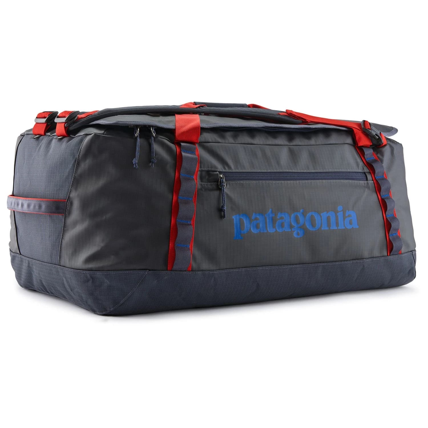 Пътна чанта Patagonia Black Hole Duffel 70 Luggage - Smolder Blue / Amanita Red
