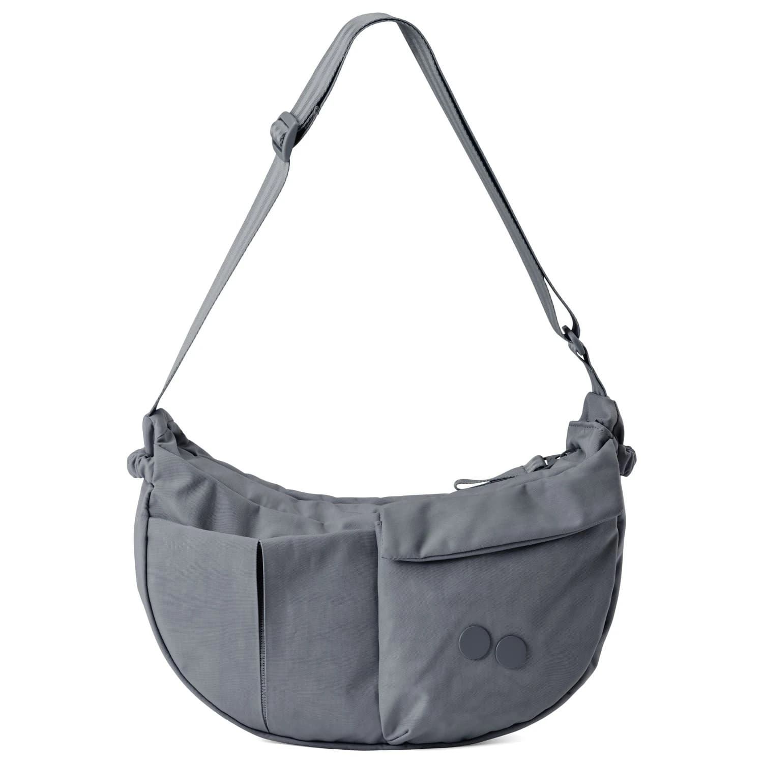 Чанта за рамо Pinqponq Krumm 7,5 Shoulder bag - Crinkle Grey