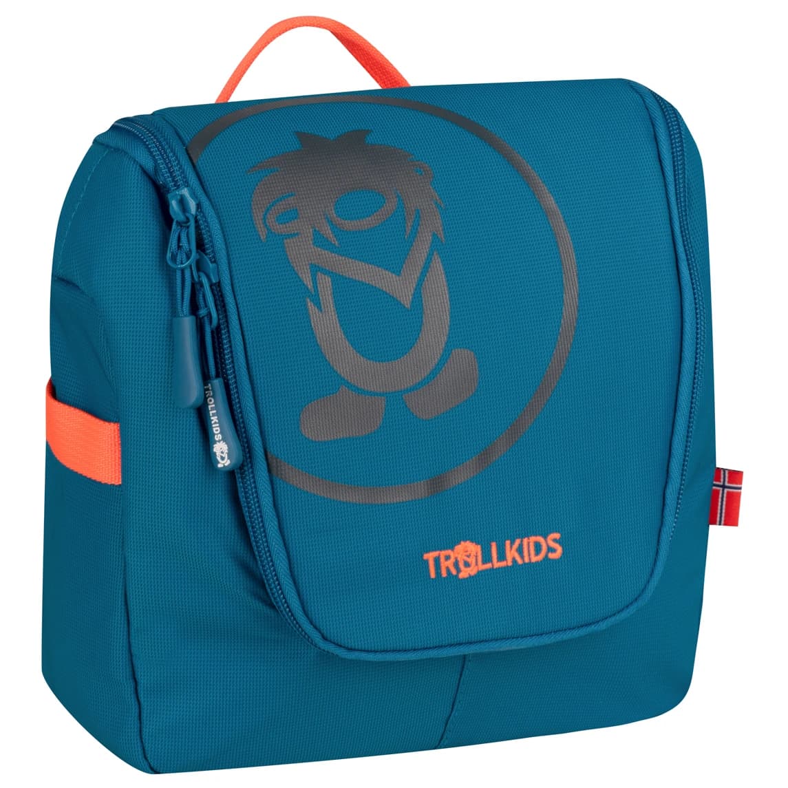 Детски тоалетен несесер Trollkids Kid's Wash Bag - Atlantic Blue / Dark Navy / Glow Orange