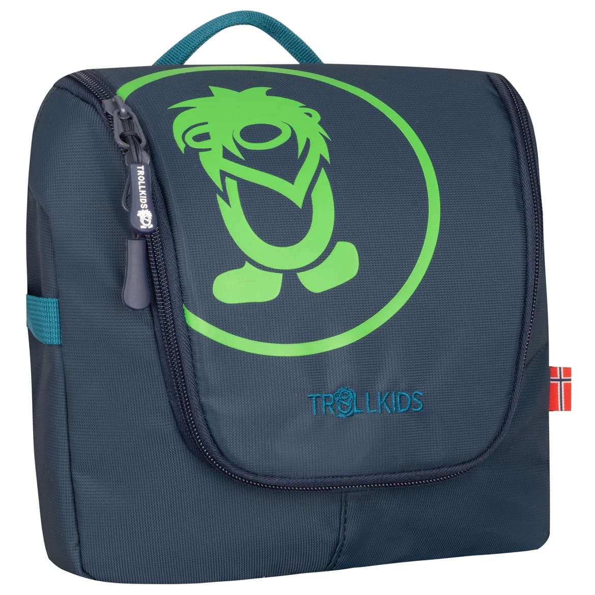 Детски тоалетен несесер Trollkids Kid's Wash Bag - Mystic Blue / Dark Marine / Fresh Green