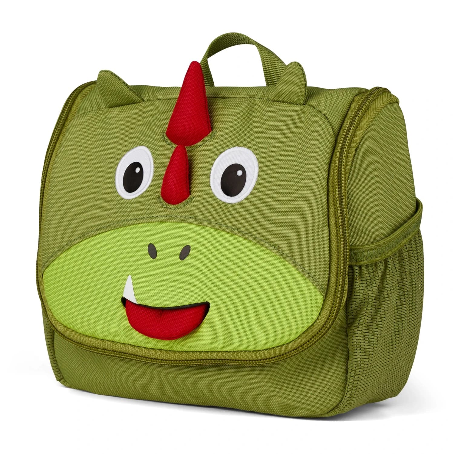 Детски тоалетен несесер Affenzahn Kid's Toiletry Bag Drache Wash bag - Green