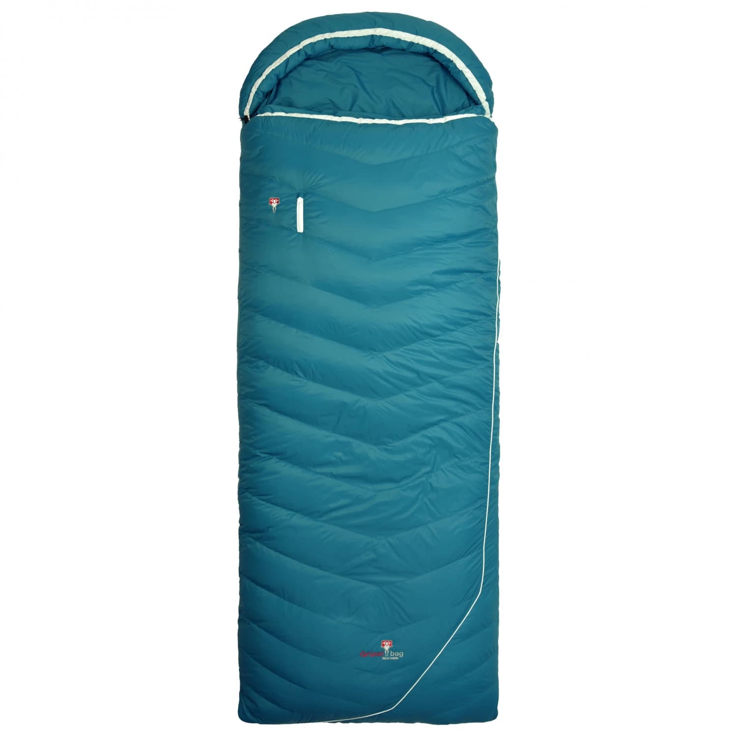 Пухен спален чувал Grüezi bag Biopod DownWool Subzero Comfort Down sleeping bag - Autumn Blue