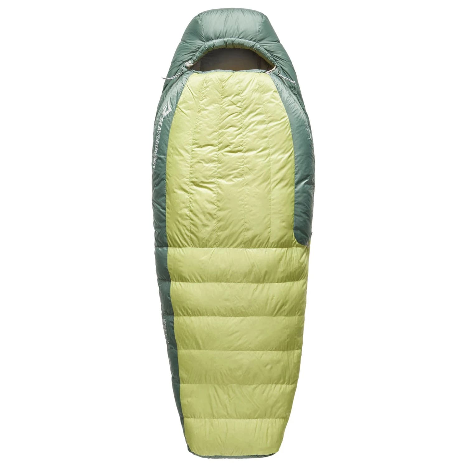Дамски пухен спален чувал Sea to Summit Women's Ascent Women's -1°C Down sleeping bag - Celery Green