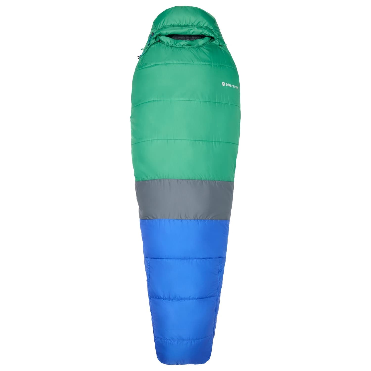 Детски синтетичен спален чувал Marmot Kid's Trestles Elite Eco 30 Synthetic sleeping bag - Blue