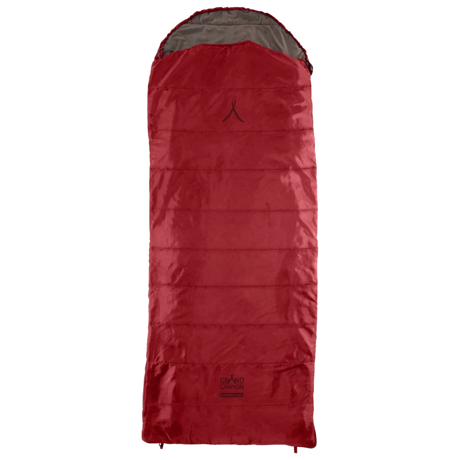 Синтетичен спален чувал Grand canyon Kayenta 190 Synthetic sleeping bag - Red Dahlia