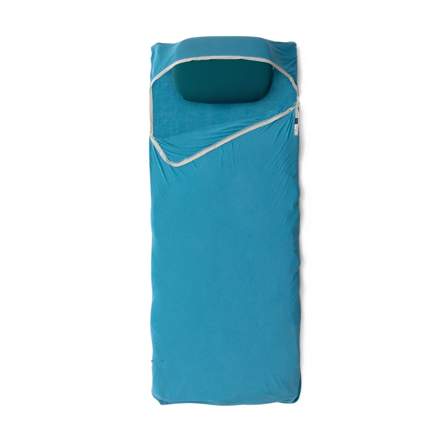 Вътрешен чувал Sea to summit Breeze Lightweight Liner with Pillow Sleeve Travel sleeping bag - Cendre Blue