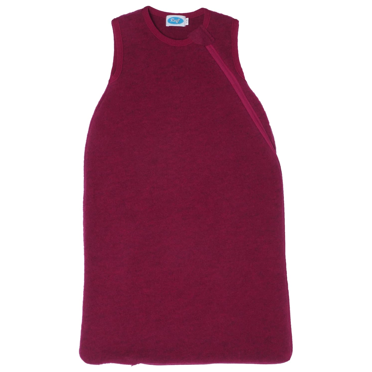 Детски бебешки спален чувал Reiff Kid's Fleeceschlafsack ohne Arm Baby sleeping bag - Beere