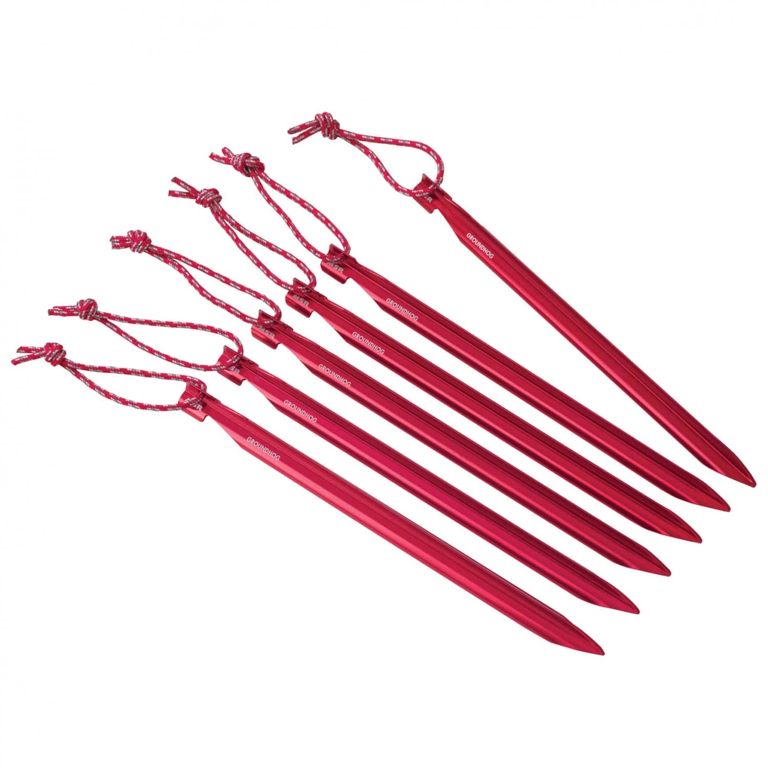 Колчета за палатка MSR Groundhog Tent Stakes - Red