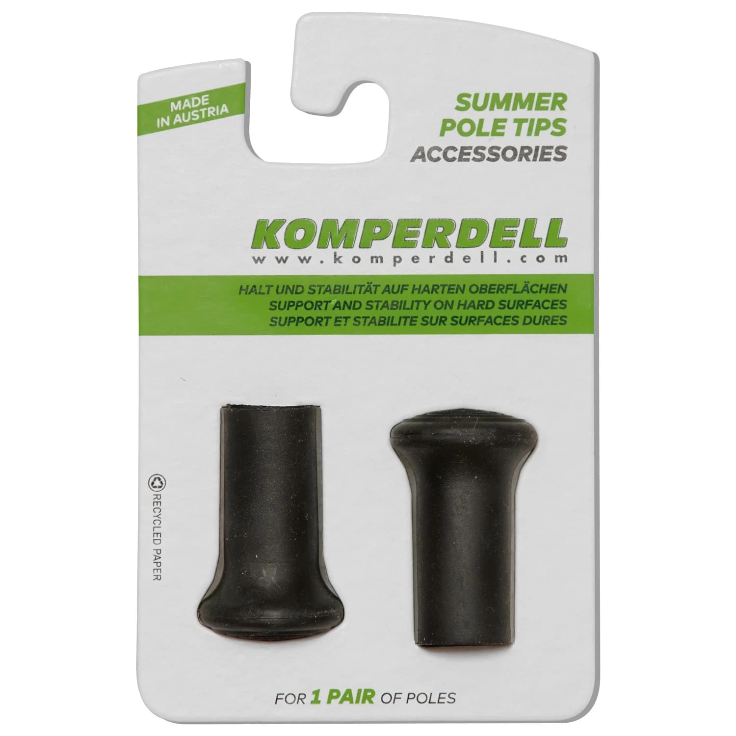 Аксесоар за щеки Komperdell Spitzenschoner Rund Walking pole accessories - Black