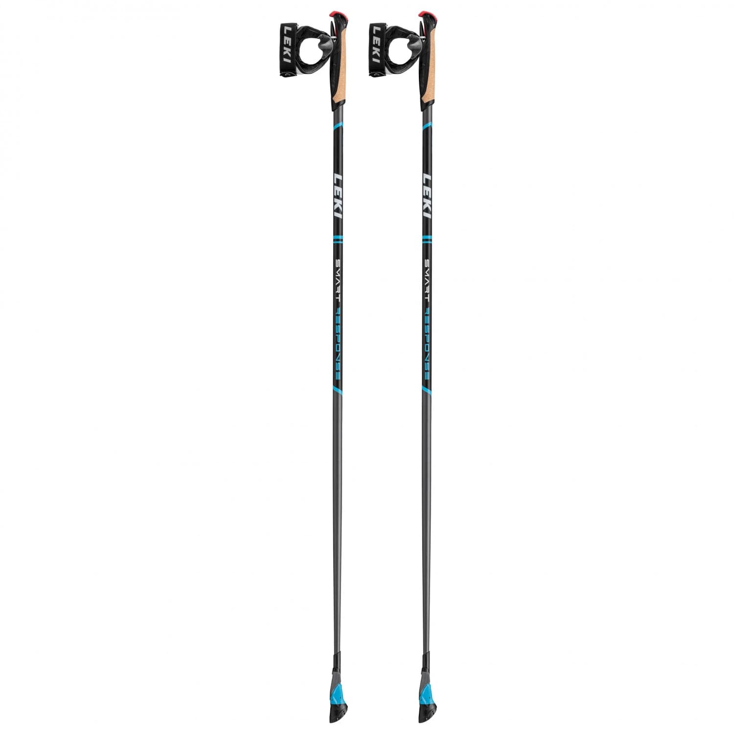 Щеки за нордик ходене Leki Smart Response Nordic walking poles - Dark Anthracite / Smokegreen / White