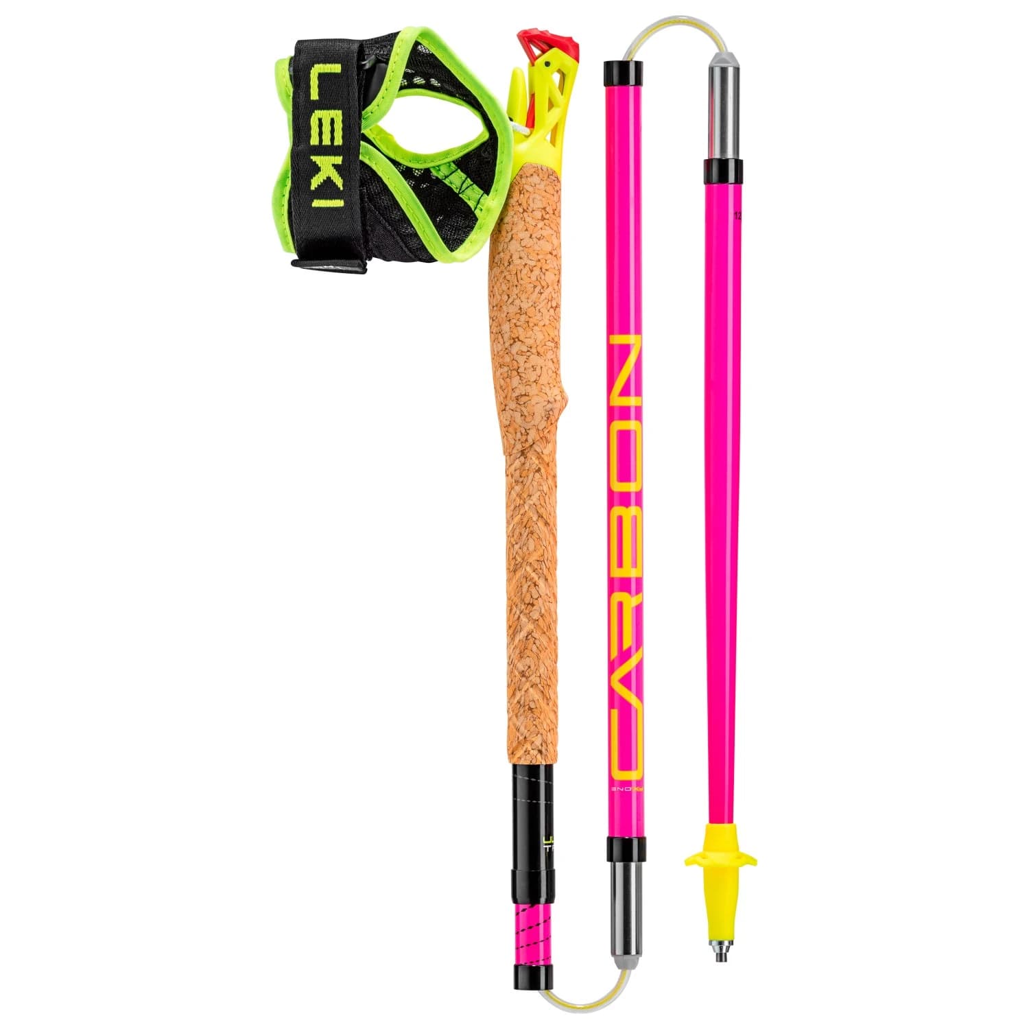 Щеки за бягане Leki Ultratrail FX.One Running poles - Neonpink / Black / Neonyellow