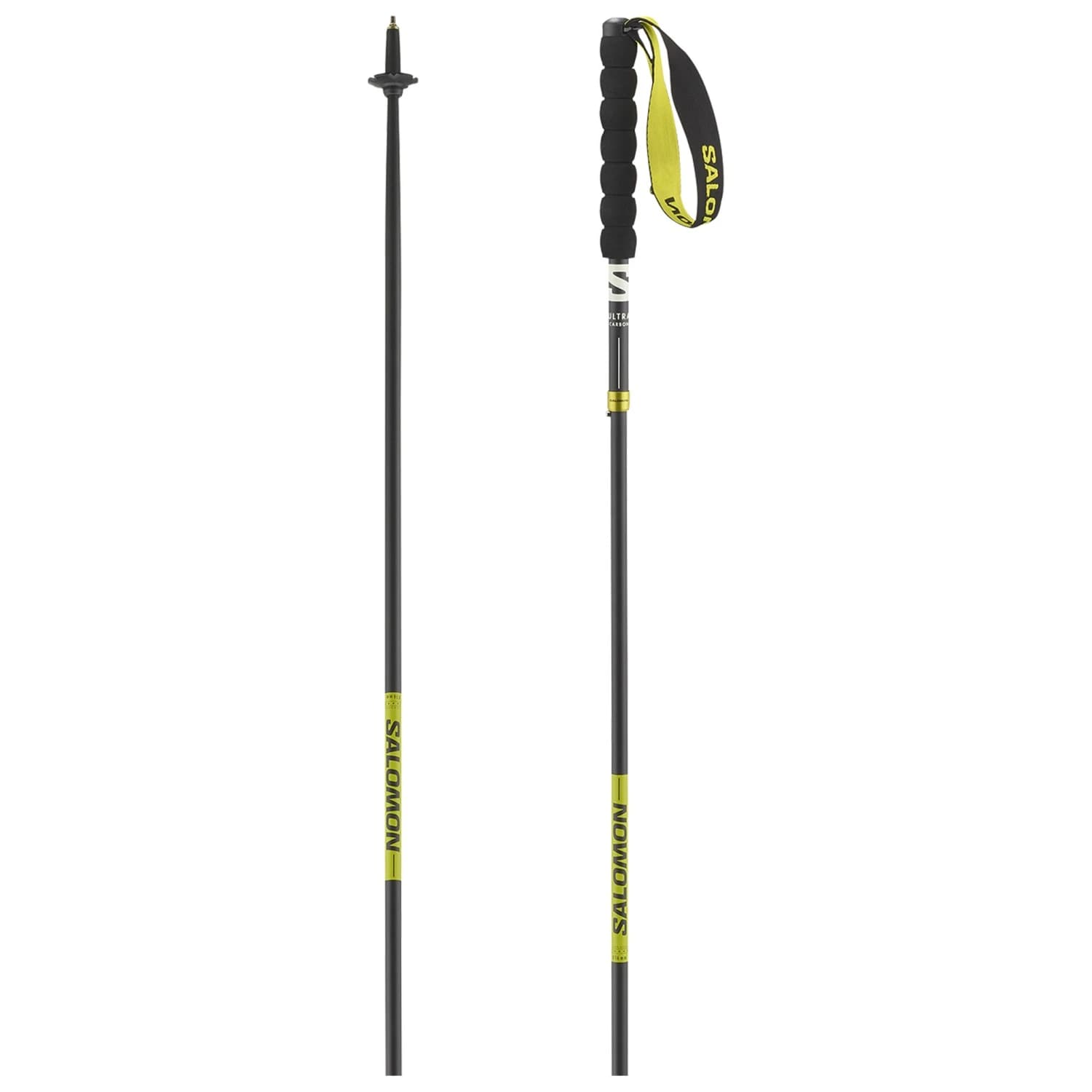 Щеки за бягане Salomon Ultra Carbon Foldable Running poles - Black