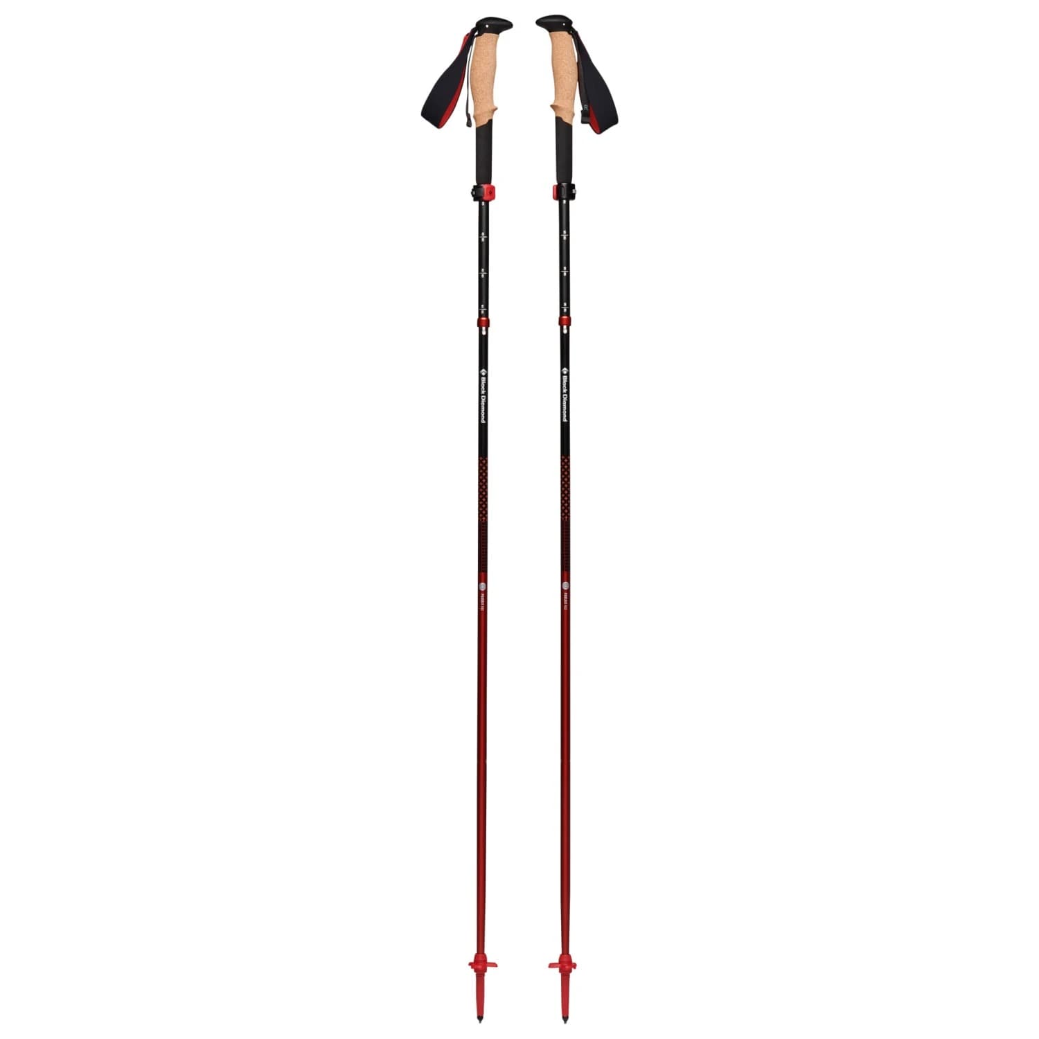 Туристически щеки Black diamond Pursuit FLZ Walking poles - Black / Octane