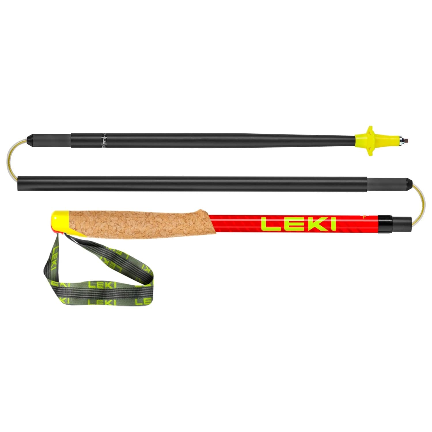Щеки за бягане Leki Neotrail Pro FX.One Superlite Running poles - Naturalcarbon / Bright Red / Ruby Red