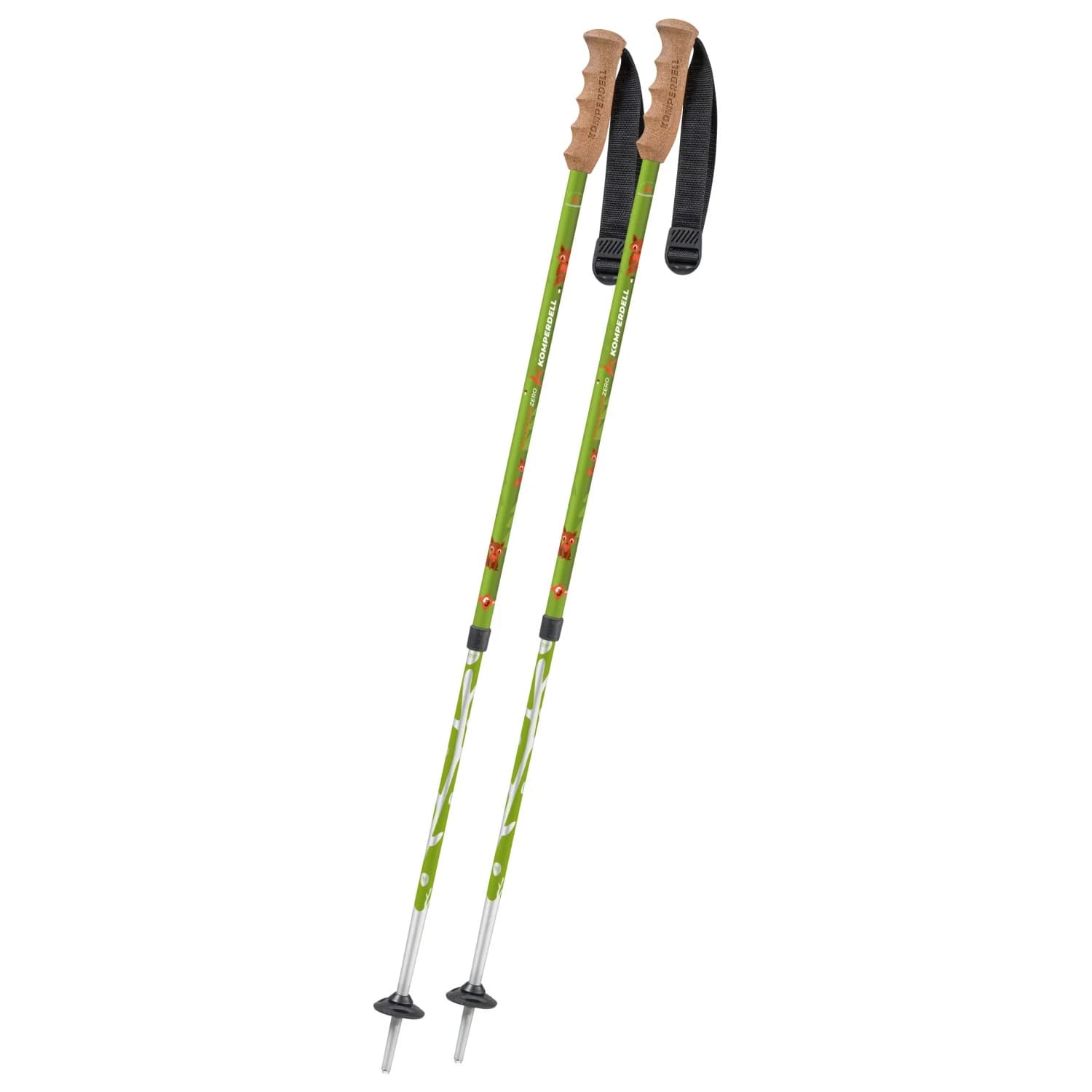 Детски туристически щеки Komperdell Kid's Trailblazer Zero Walking poles - Green