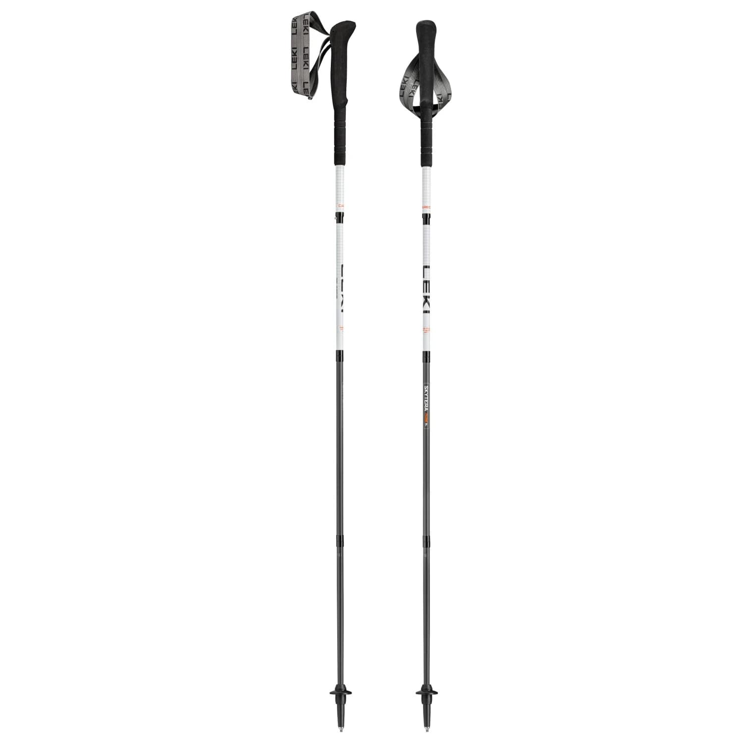 Щеки за бягане Leki Skytera FX.One SL Walking poles - Naturalcarbon / White / Neonorange