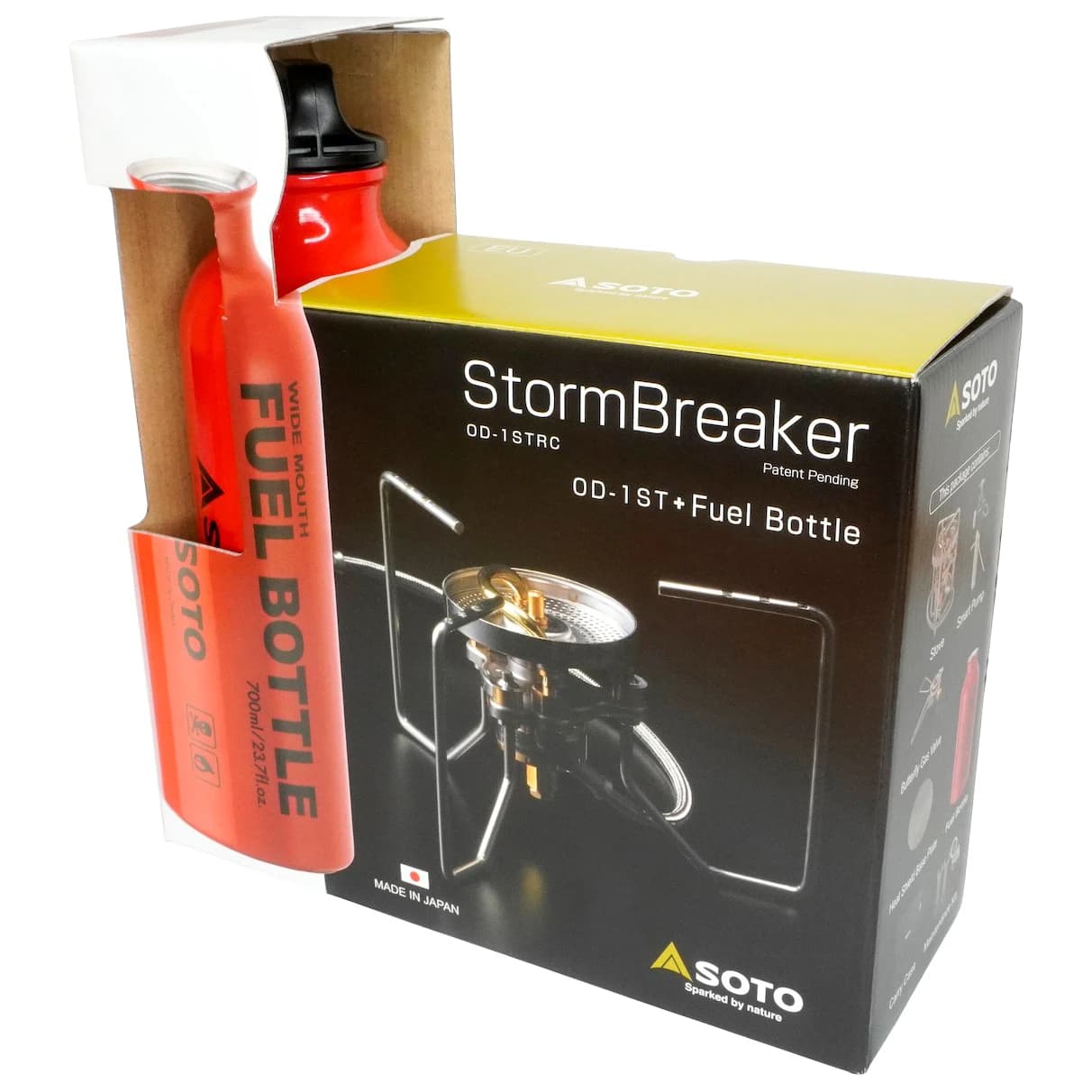 Мултифуел котлон Soto Stormbreaker Multifuel stove - Silver / Red