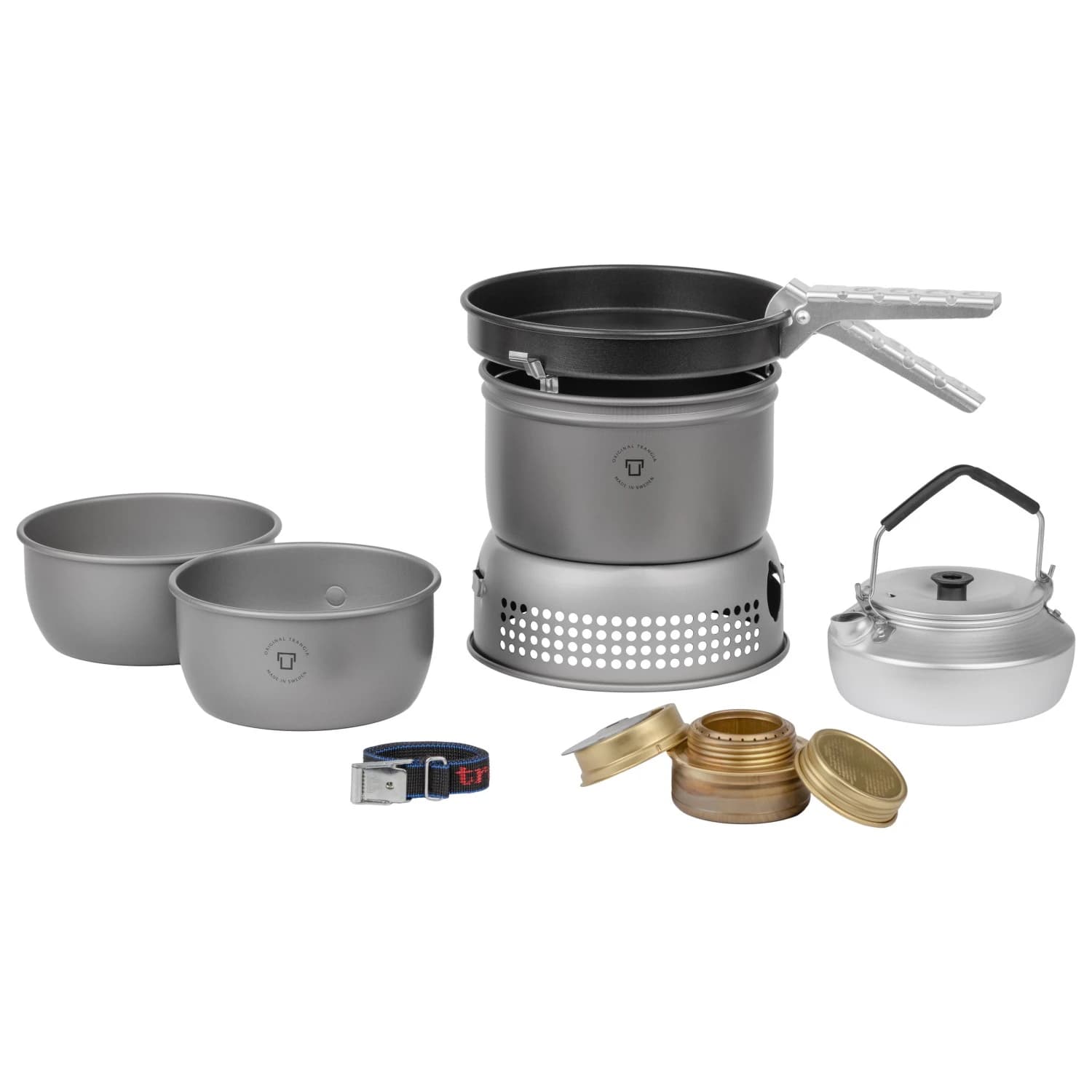 Спиртен котлон Trangia 27-4 HA Sturmkocher w. Non-Stick Pfanne Alcohol stoves - Silver