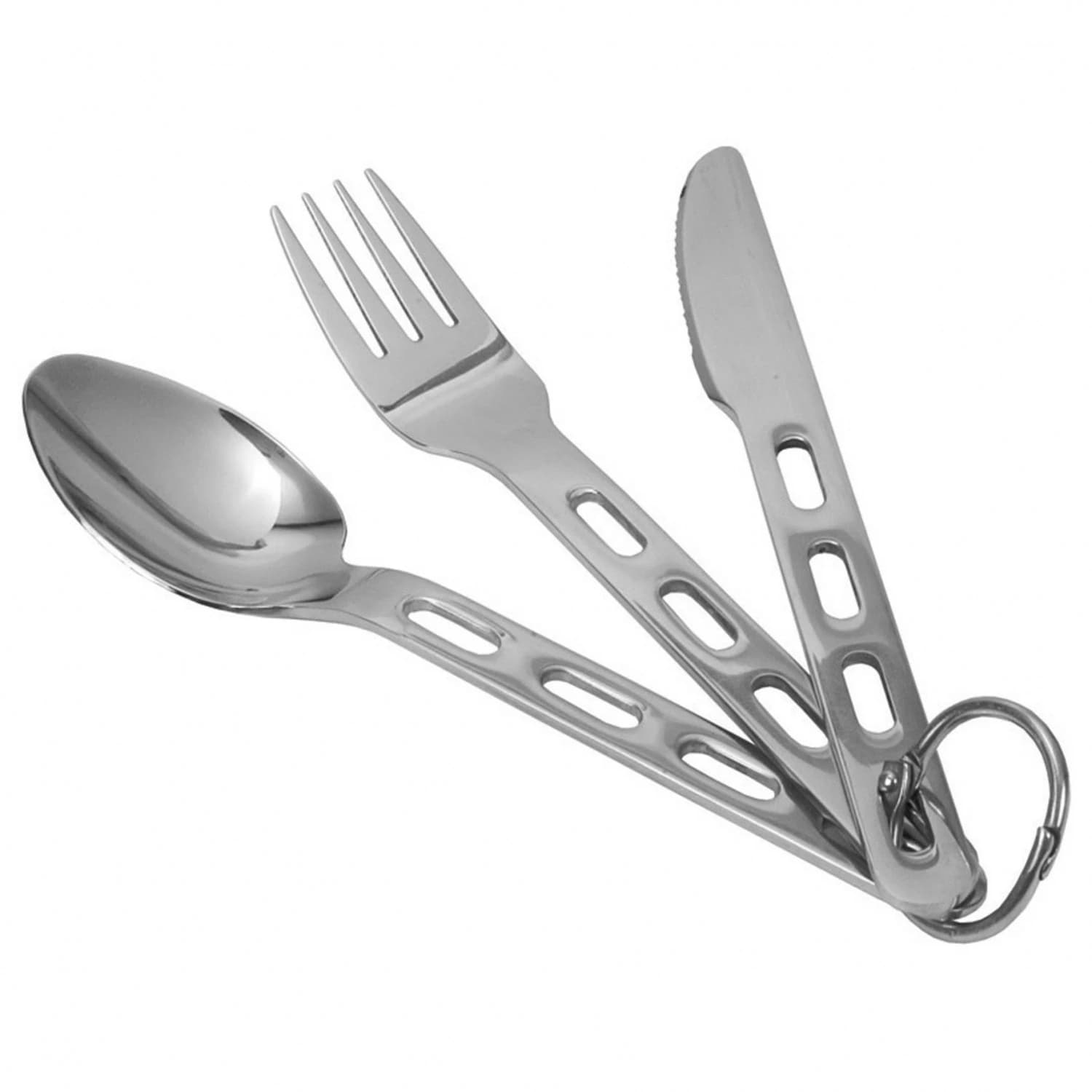 Комплект прибори Brunner Biwak Cutlery set - Silver