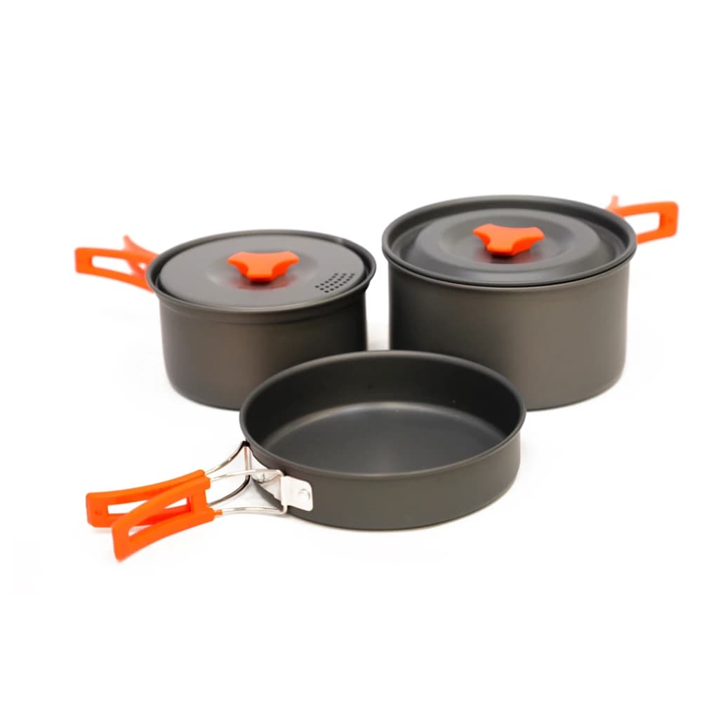 Комплект съд Vango Hard Anodised Cook Kit Pot - Grey