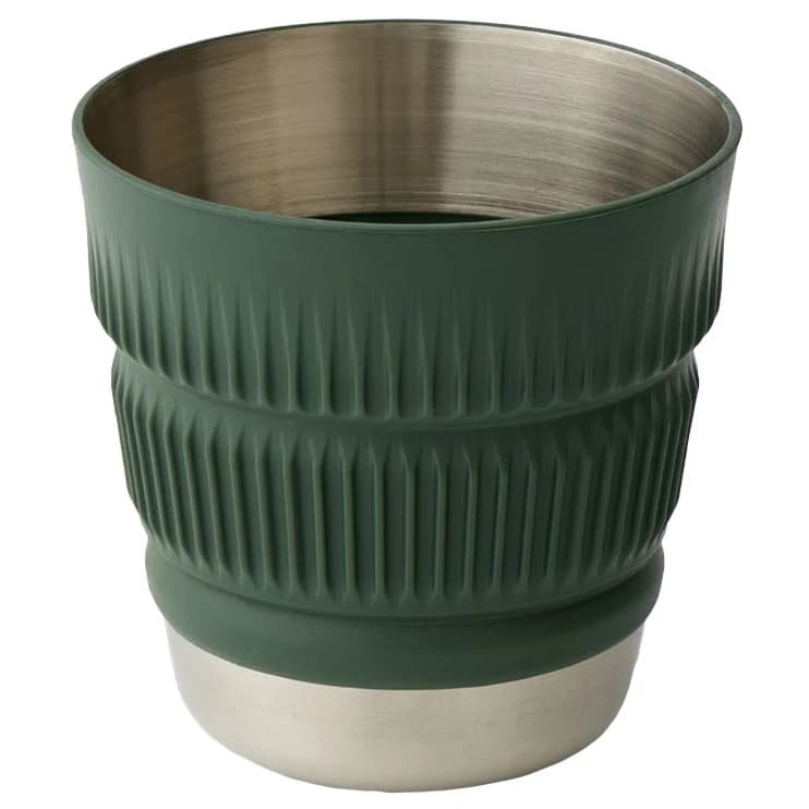 Чаша Sea to summit Detour Stainless Steel Collapsible Mug - Laurel Wreath Green