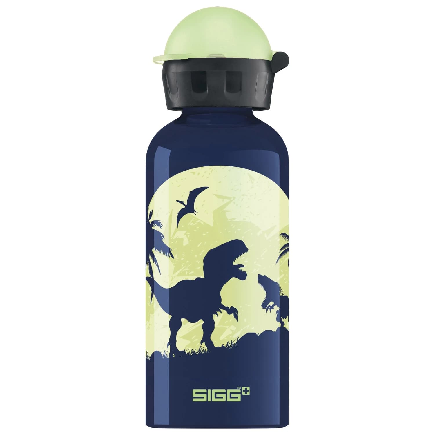 Детска бутилка за вода Sigg Kid's Aluminium Water bottle - Glow Moon Dinos