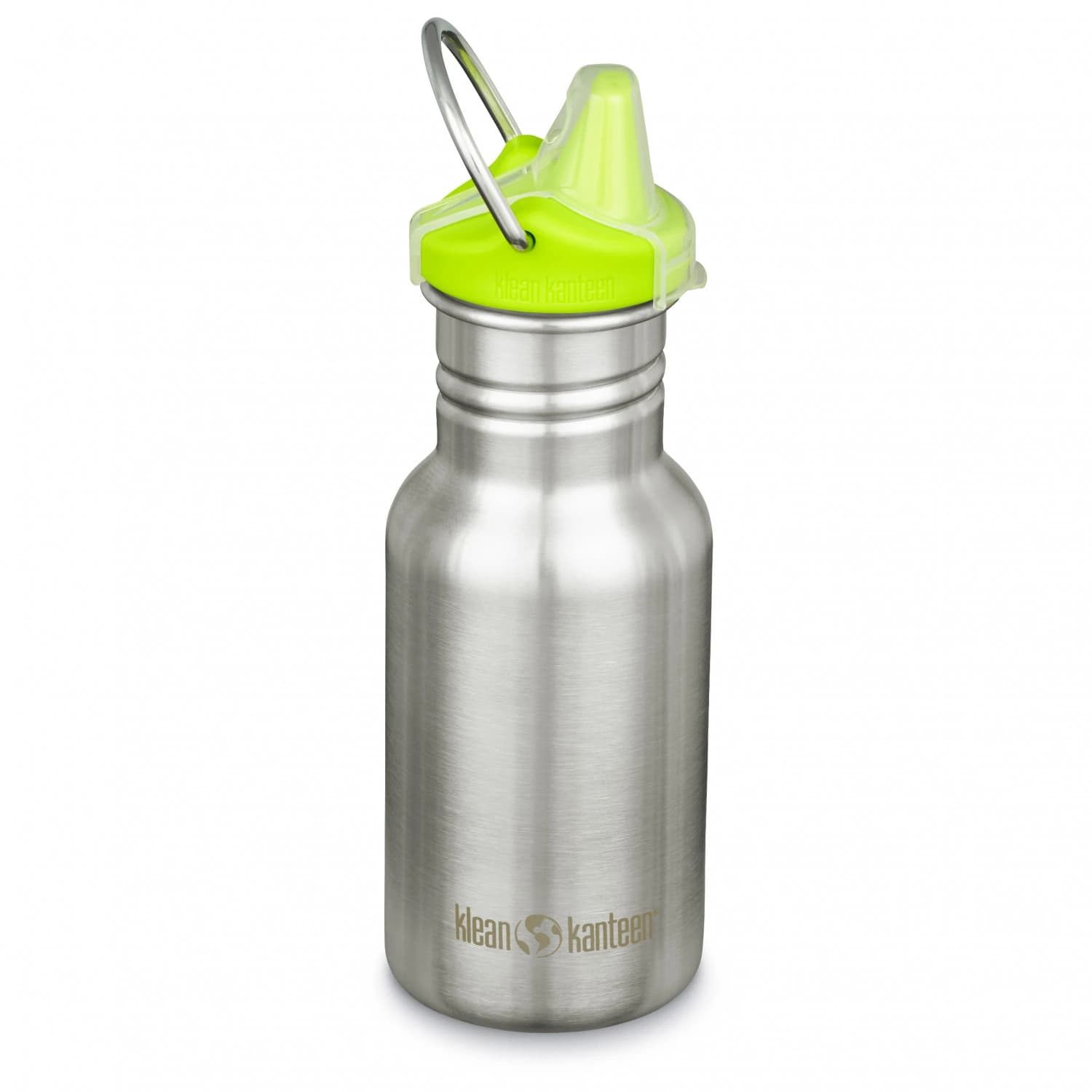 Детска бутилка за вода Klean kanteen Kid's Classic Narrow with Sippy Cap Water bottle - Brushed Stainless